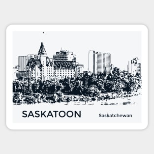 Saskatoon Saskatchewan Sticker